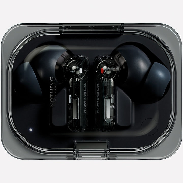RESIGILAT: Casti Audio In-Ear Nothing Ear (a), True wireless, Noise cancelling, Bluetooth, Negru