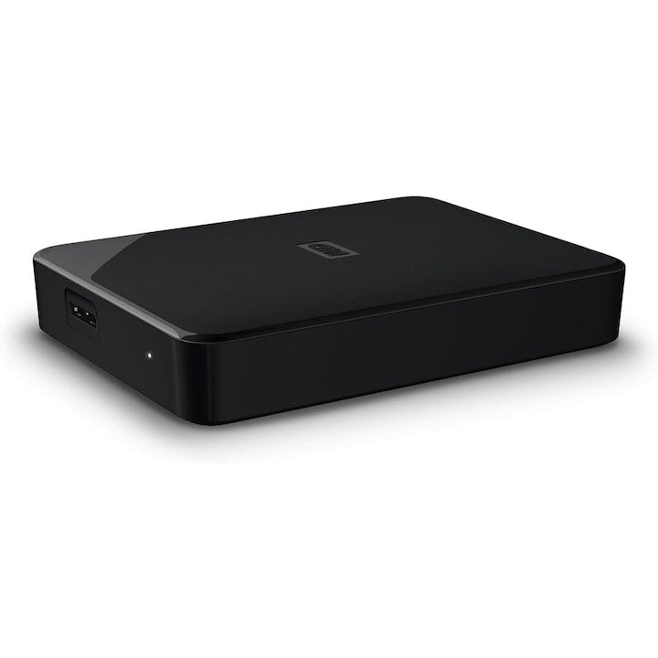 Hard disk extern Western Digital 4TB Elements AE Portable, SuperSpeed USB 3.2 Gen 1/USB 3.0, Plug-and-Play, Negru