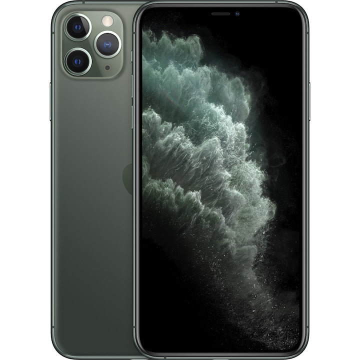 iPhone 11 Pro Max, 256 GB, Baterie 74%, Midnight Green