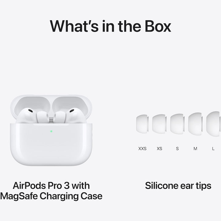 Casti Apple Airpods Pro 3, Carcasa MagSafe (USB-C)