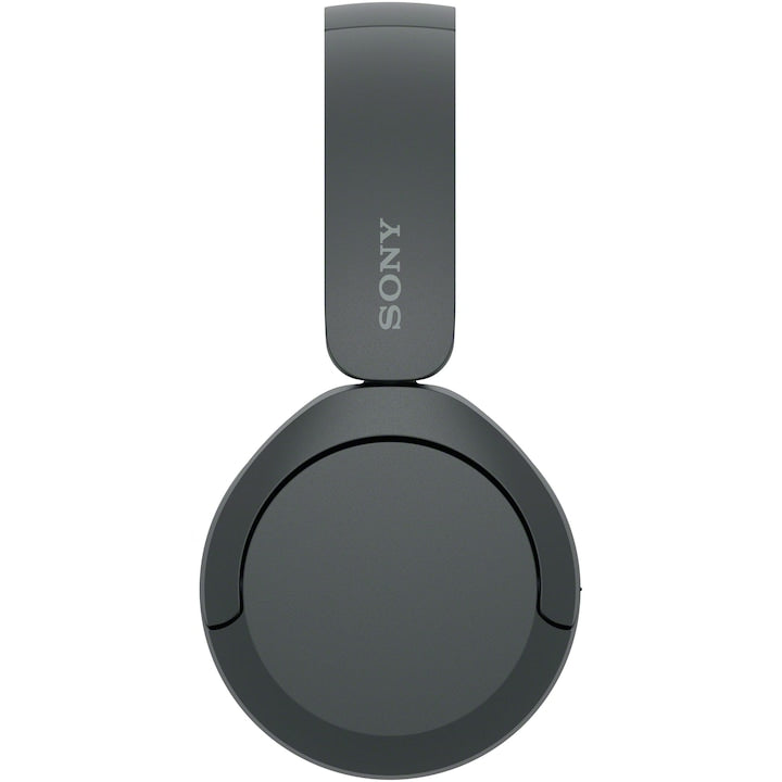 Casti On Ear Sony WH-CH520B, Wireless, Bluetooth, Microfon, Multipoint connection, Quick Charge, Autonomie 50 ore, Negru