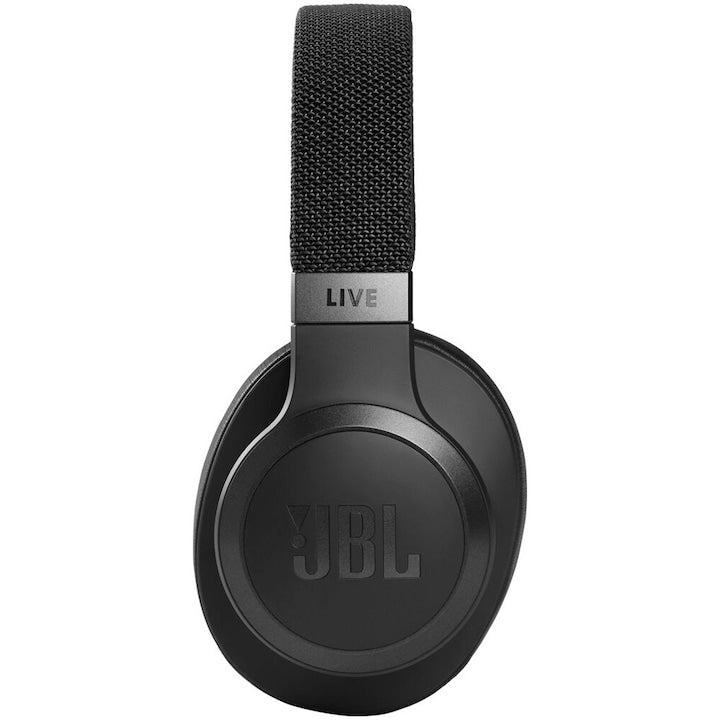 Casti audio over-ear JBL Live 660NC, Noise Cancelling, Bluetooth, Asistent Vocal, Negru