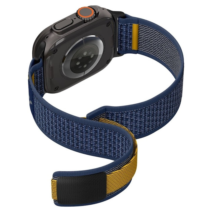 Curea ceas sportiv Spigen Athlex Air pentru Apple Watch, Active Navy, 44x45x46x49 mm