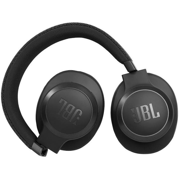 Casti audio over-ear JBL Live 660NC, Noise Cancelling, Bluetooth, Asistent Vocal, Negru