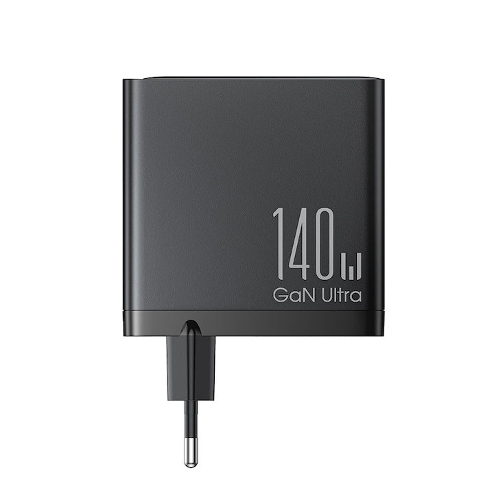 Incarcator USB, 3x Type-C, 140W + Cablu Type-C, 1.2m - JoyRoom (JR-TCG05) - Black