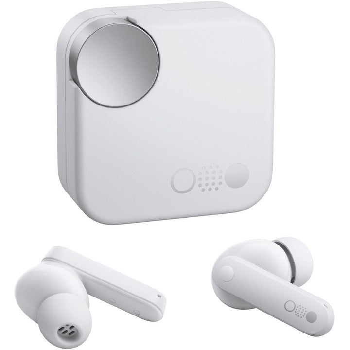 RESIGILAT: Casti audio In-Ear CMF Buds by Nothing, Wireless, Bluetooth 5.3, ANC, IP54, Voice Assistant, Gri deschis