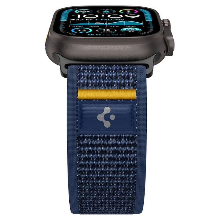 Curea ceas sportiv Spigen Athlex Air pentru Apple Watch, Active Navy, 44x45x46x49 mm
