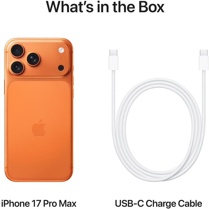 Telefon mobil Apple iPhone 17 Pro Max, 256GB, 5G