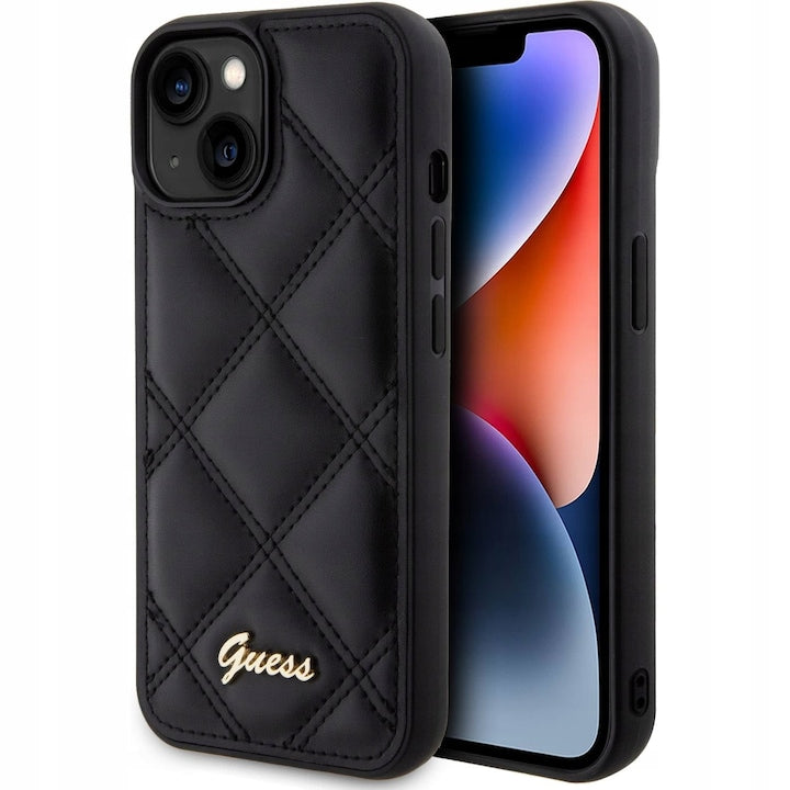 Husa pentru iPhone 15, husa, Guess, Negru - fixlygsm.ro - 3666339149604