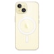 Husa de protectie Apple Clear Case with MagSafe pentru iPhone 15, Transparent