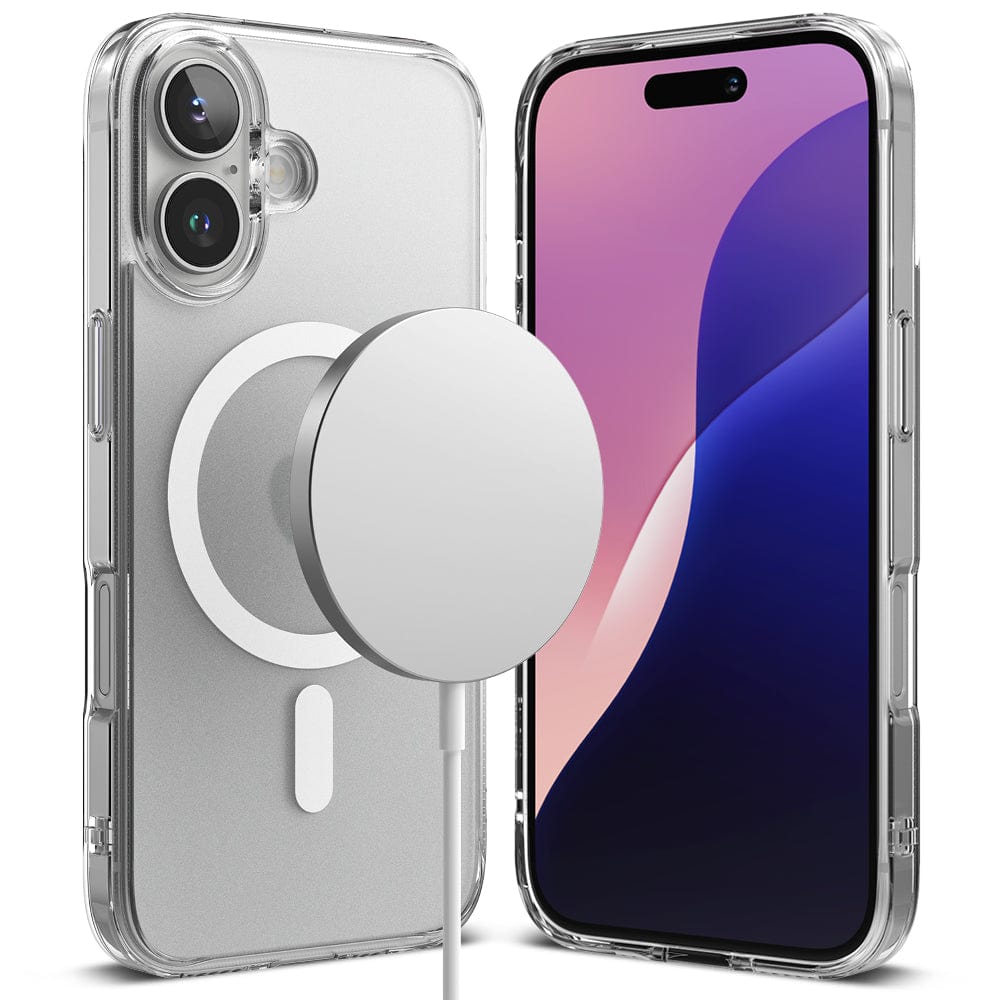 FIXLY l Ringke Husa Ringke - Fusion MagSafe - iPhone 16 - Matte Clear