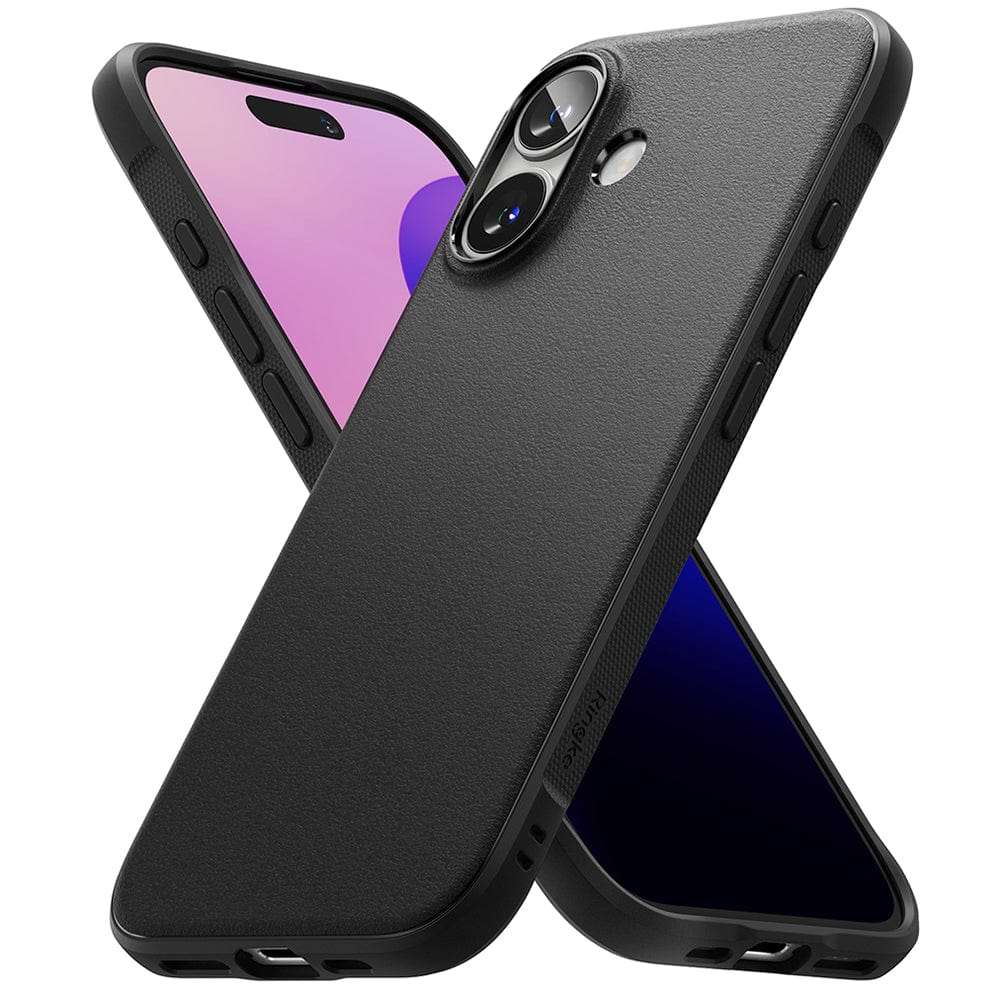 FIXLY l Ringke Husa Ringke - Onyx - iPhone 16 - Black