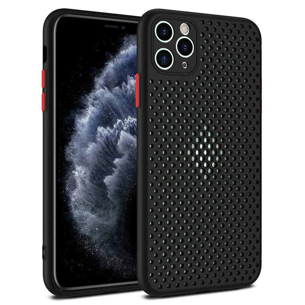 Husă de protecție Bubble pentru iPhone 12 Pro Max.negru