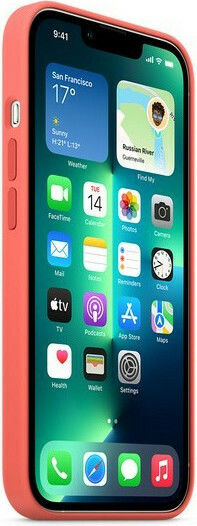 Husa Apple Back Cover Silicon Pink Pomelo (iPhone 13 Pro)