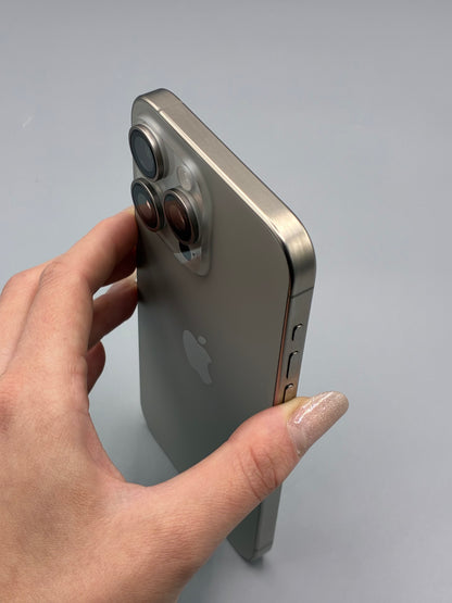iPhone 15 Pro Max, 256GB, Baterie 100%, Natural Titanium