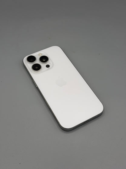 iPhone 16 Pro, 128 GB, Baterie 100%, 60 Cicluri, White Titanium