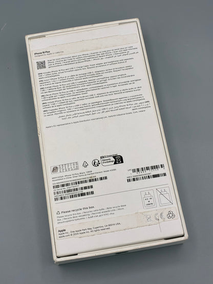 iPhone 16 Plus, 128GB, Baterie 90%, 577 cicluri, Black