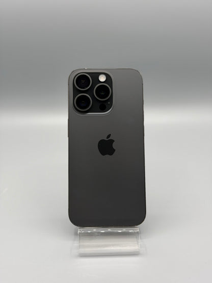 iPhone 15 Pro, 128 GB, Baterie 100% , 0 Cicluri, Black Titanium