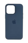 RESIGILAT: Husa Apple iPhone 14 Pro Silicone Case cu MagSafe ,Storm Blue