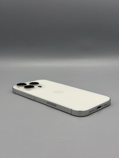 iPhone 16 Pro, 128 GB, Baterie 90%, 521 Cicluri, White Titanium