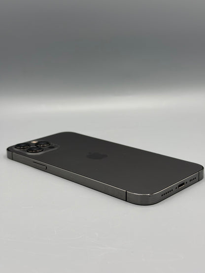 iPhone 12 Pro Max, 128 GB, Baterie 100%, Fisurat sticla spate, Burn ecran, Graphite