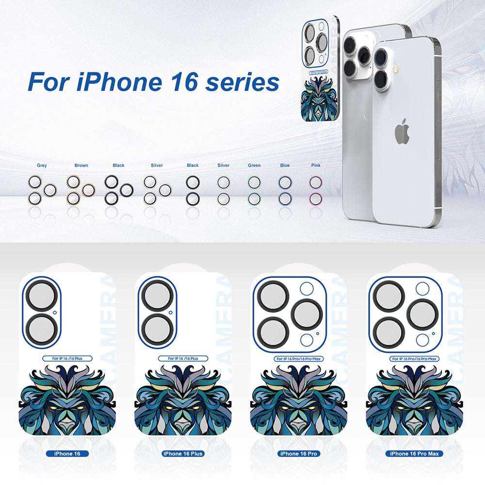 Folie de protectie Camera Spate Lito S+ pentru Apple iPhone 16 Pro Max / 16 Pro, Sticla securizata