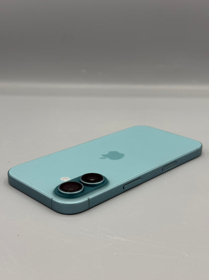 iPhone 16 | 128 GB | Baterie 100% | 114 Cicluri | Teal
