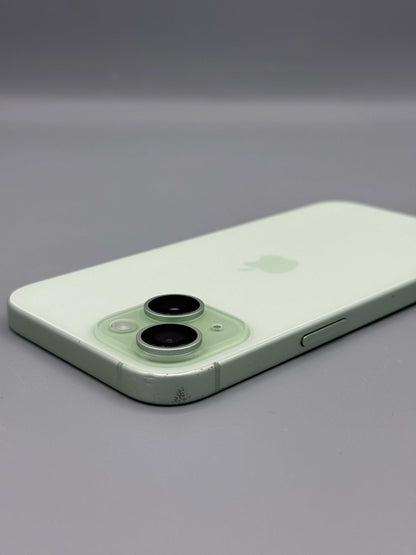 iPhone 15, 128 GB, Baterie 100%, Verde