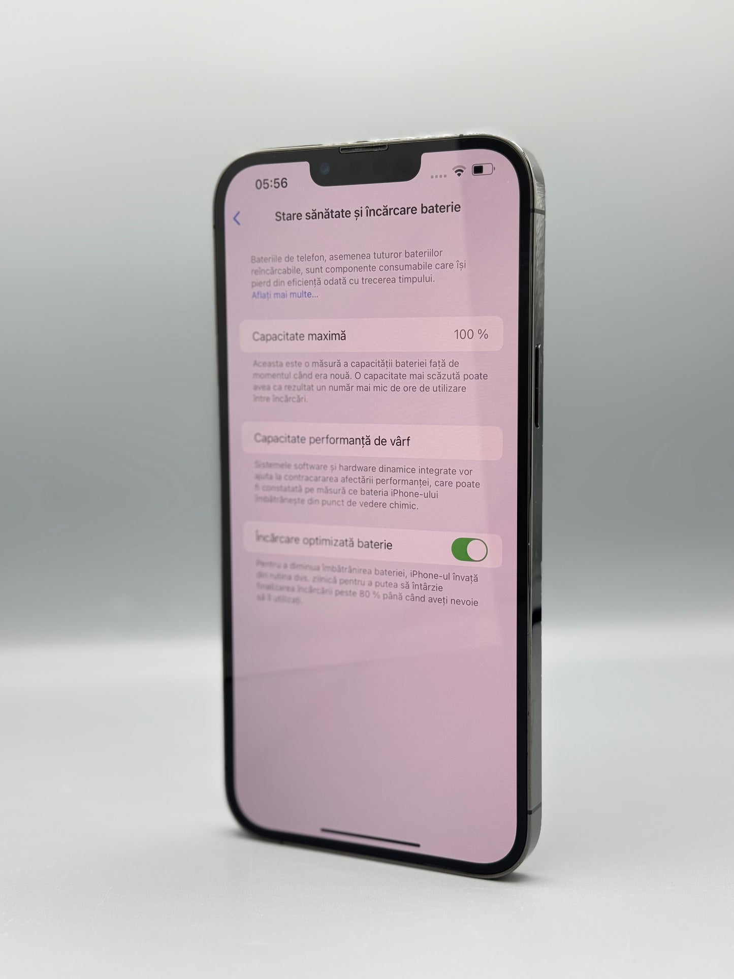 iPhone 13 Pro Max,256 GB, Baterie 100%, Graphite