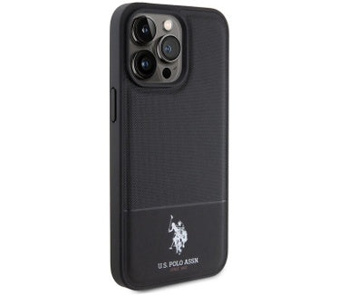 Husa U.S Polo Assn pentru iPhone 15 Pro Max, Negru