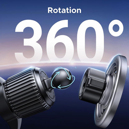 Suport telefon auto Ugreen  LP845 (65764) - for Air Vent, with Hook, 360° Adjustable Angle Rotation, MagSafe Compatible - Black