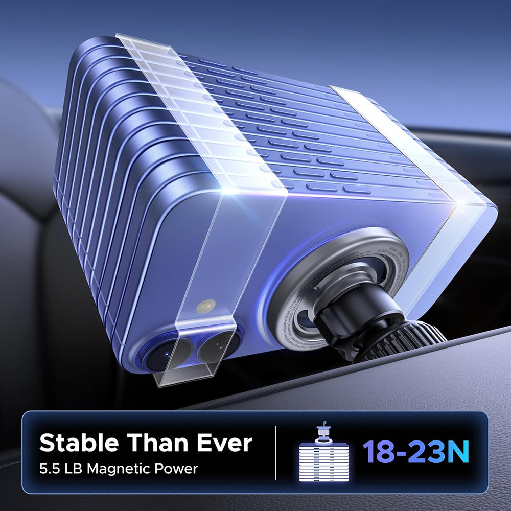 Suport telefon auto Ugreen  LP845 (65764) - for Air Vent, with Hook, 360° Adjustable Angle Rotation, MagSafe Compatible - Black