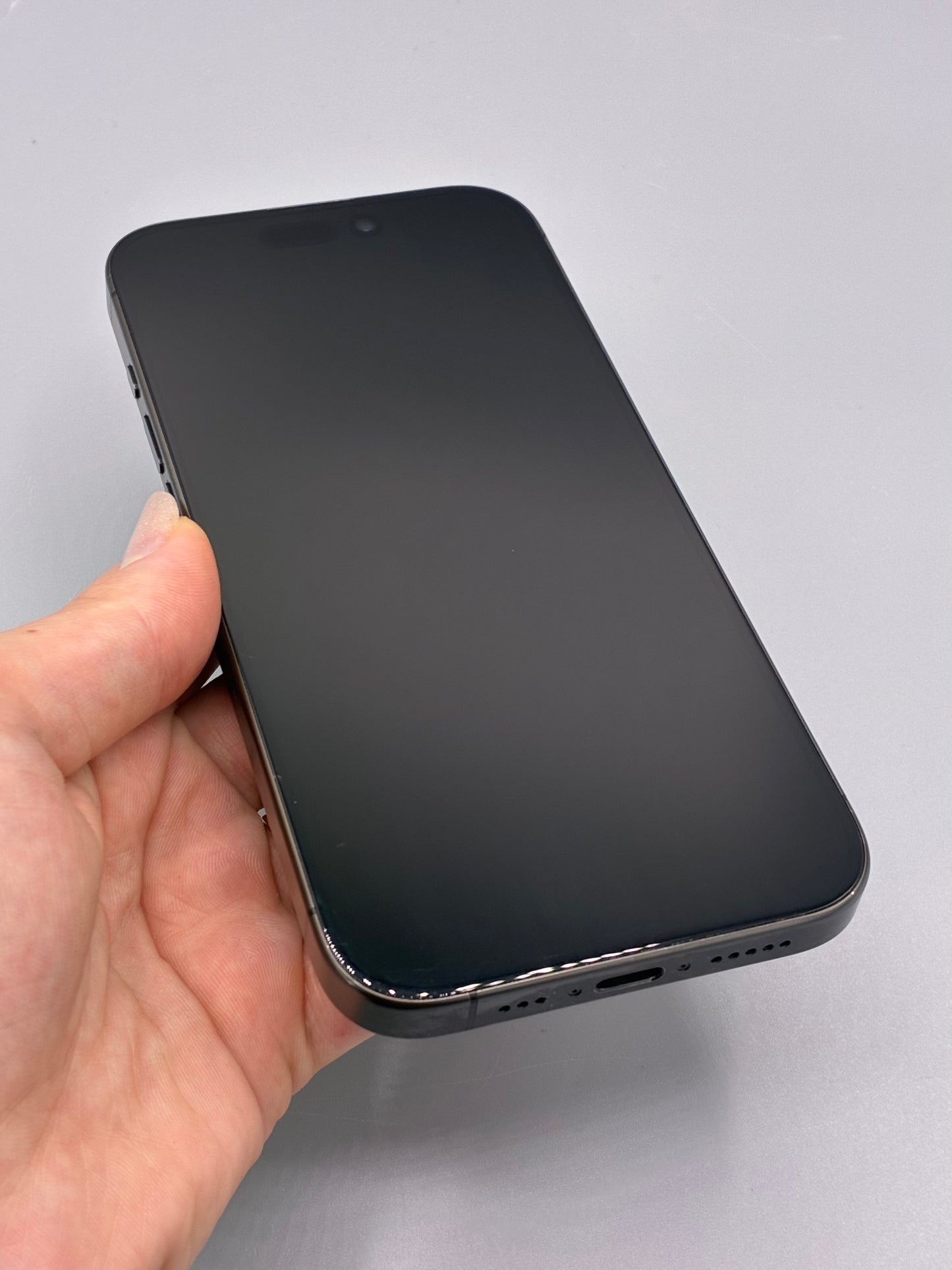 iPhone 15 Pro, 256 GB, Baterie 91%, 419 Cicluri, Black Titanium