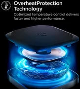 Incarcator wireless SPIGEN PF2004 POWERARC  15W NEGRU