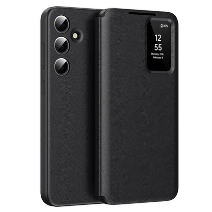 Husa Samsung Galaxy S25 Techsuit - SmartView Series -- Black