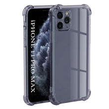 Husa Techsuit - Shockproof Clear Silicone - iPhone 11 Pro Max - Smoke Black