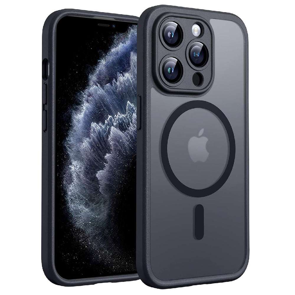 Husa Techsuit - PureFrost MagSafe - iPhone 11 Pro Max - Frosted Black