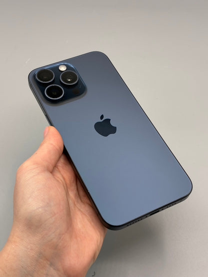 iPhone 15 Pro Max, 1 TB, Baterie 89%, 272 Cicluri, Blue Titanium