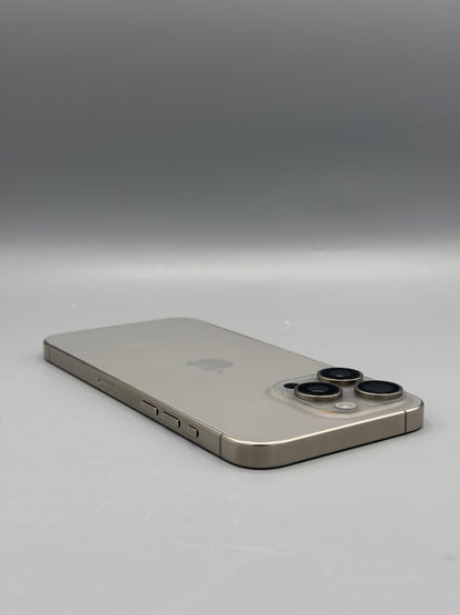 iPhone 15 Pro Max, 256 GB, Baterie 100%,86 Cicluri, Natural Titanium