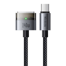 Cablu magnetic Mcdodo USB-C la MagSafe 3,Macbookm 140W, 2m, Negru