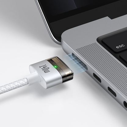 Cablu magnetic Mcdodo USB-C la MagSafe 3,Macbook,  140W, 2m, Alb