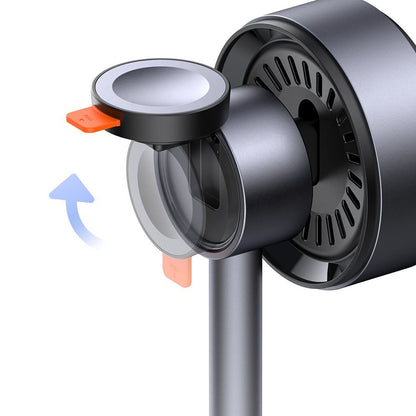 Statie de incarcare wireless Mcdodo Black Swan Series CH-2462, 3 in 1, Magnetica, Apple, 22.5W, Qi2, cu incarcator priza inclus, Neagra