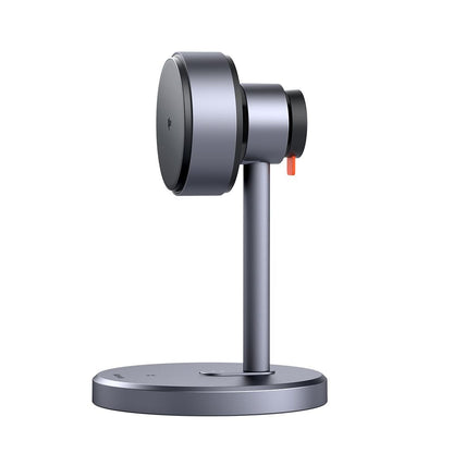 Statie de incarcare wireless Mcdodo Black Swan Series CH-2462, 3 in 1, Magnetica, Apple, 22.5W, Qi2, cu incarcator priza inclus, Neagra