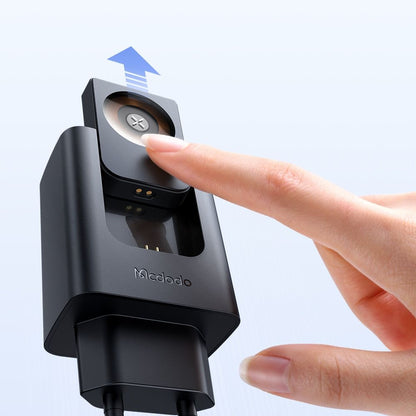 Incarcator Mcdodo CH-3700 Travel Companion, 30W, USB-A/C, încărcare Apple Watch integrată, Negru