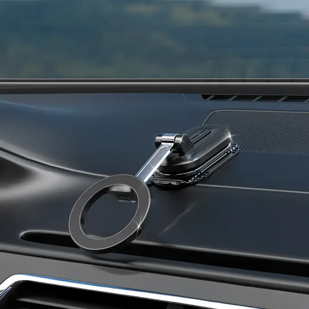 Suport Auto Magnetic Mcdodo CM-6240, pentru Bord, Adeziv 3M, Design Pliabil, Negru