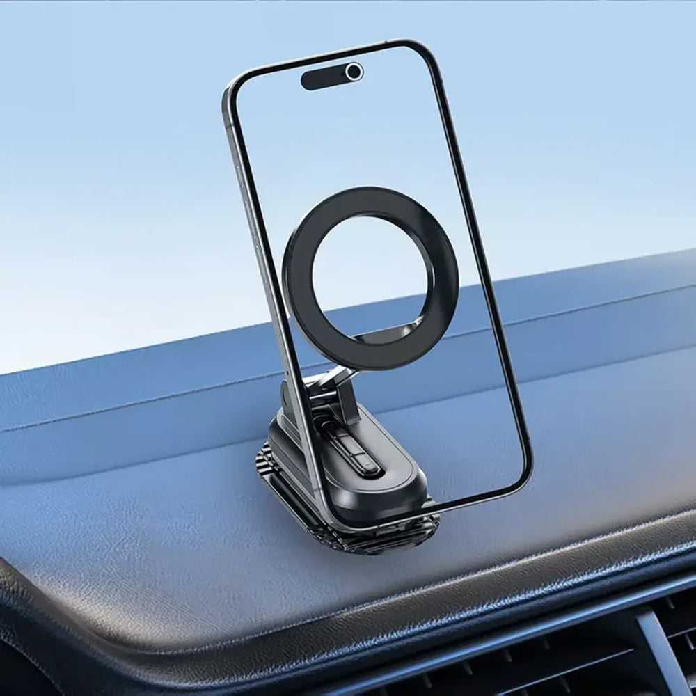 Suport Auto Magnetic Mcdodo CM-6240, pentru Bord, Adeziv 3M, Design Pliabil, Negru