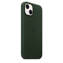 Husa MagSafe Apple pentru iPhone 13, Piele, Sequoia Green