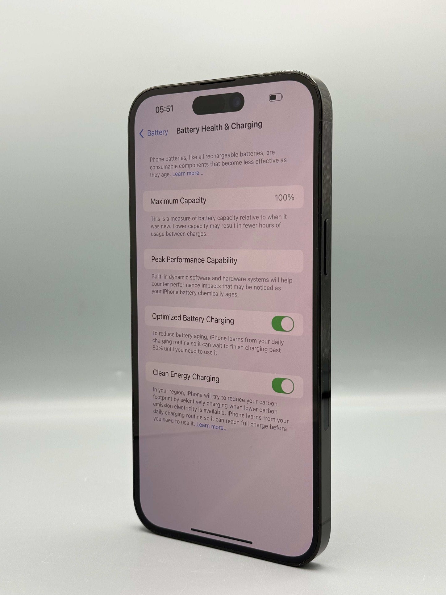 iPhone 14 Pro Max, 256 GB, Baterie 100%, Space Black