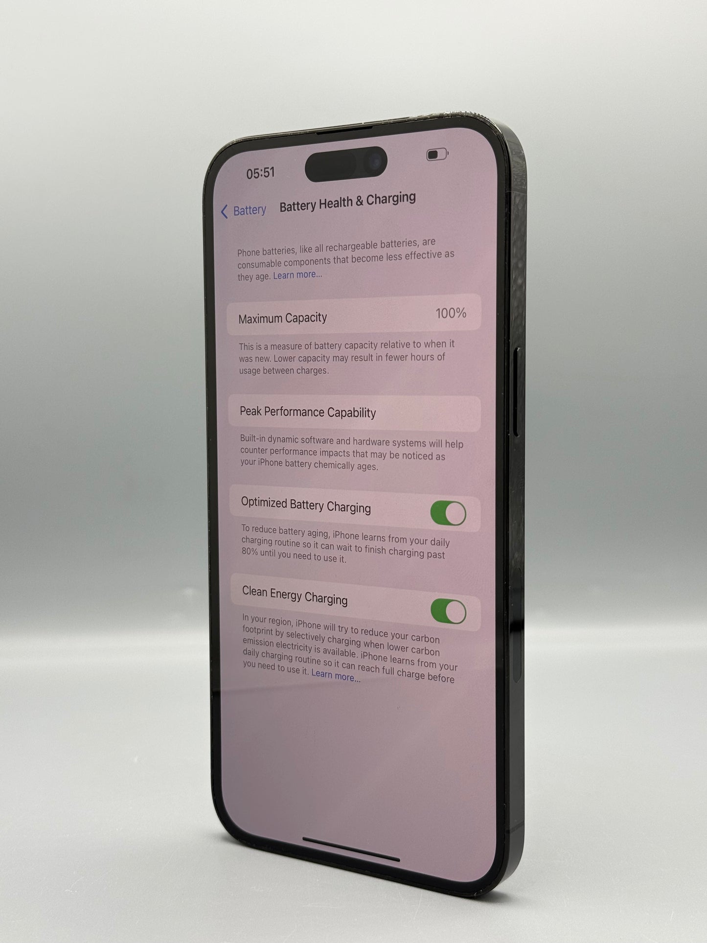 iPhone 14 Pro Max, 256 GB, Baterie 100%, Space Black