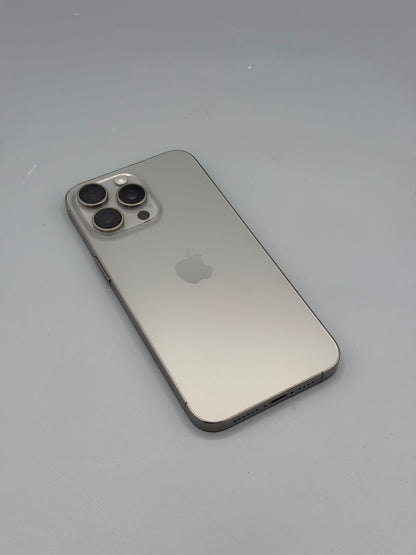 iPhone 15 Pro Max, 256 GB, Baterie 100%,86 Cicluri, Natural Titanium